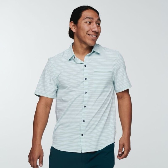 Cotopaxi Cambio Button Up Casual Shirt in Stripes - Picture 1 of 7